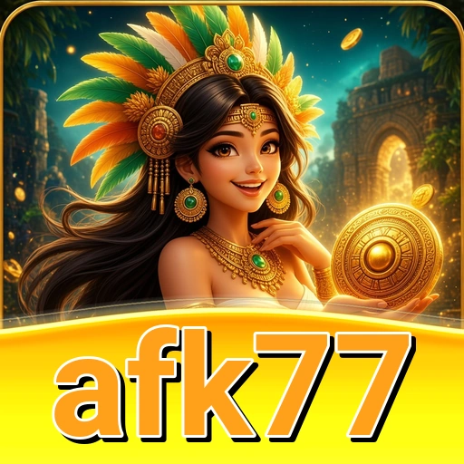 Beranda aplikasi afk77 setelah terbuka